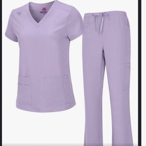 Lavander Empire Trend Premium Medical Scrubs Set- Stylish & Comfortable